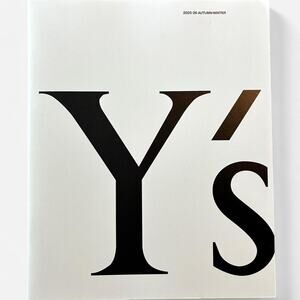 Y’s by Yohji Yamamoto 2025-2026 Autumn winter catalog collection look Book